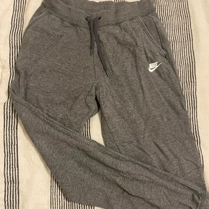 Nike size small grey joggers